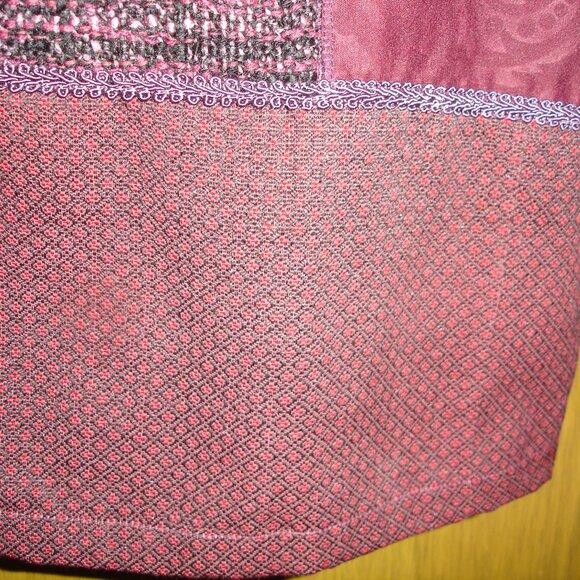 WOMENS SARA MORGAN For HABAND 3 PIECE PANTSUIT SIZE LA BURGANDY - Picture 10 of 16